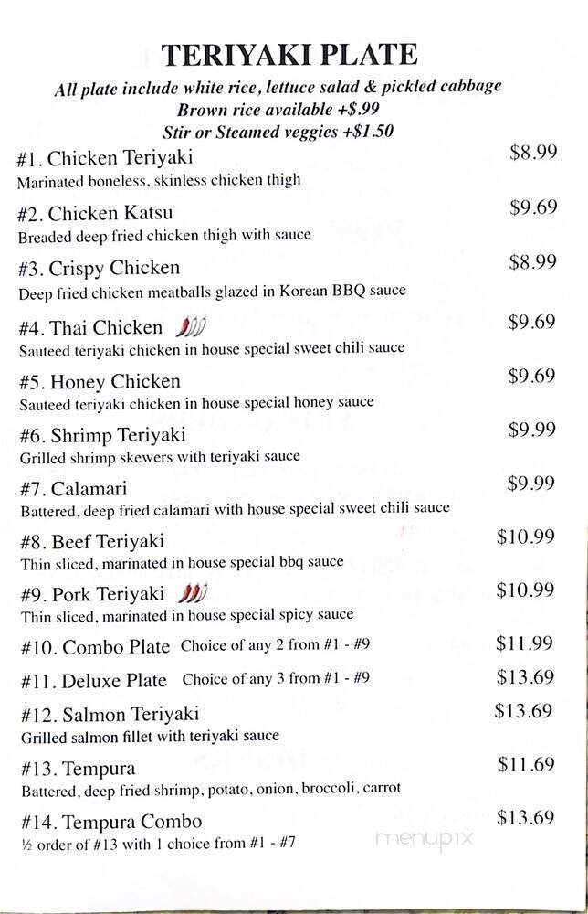 Menu page 2