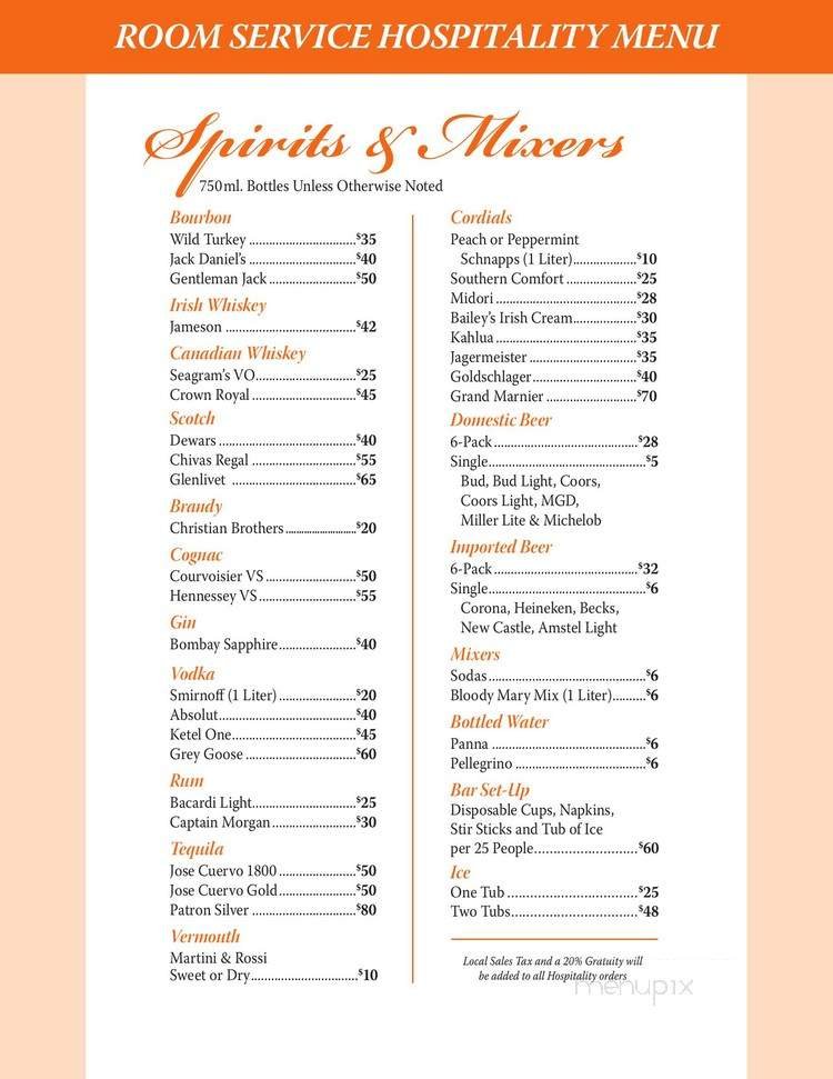 Menu page 2