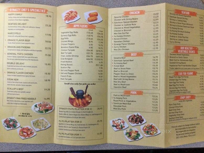 Menu page 2