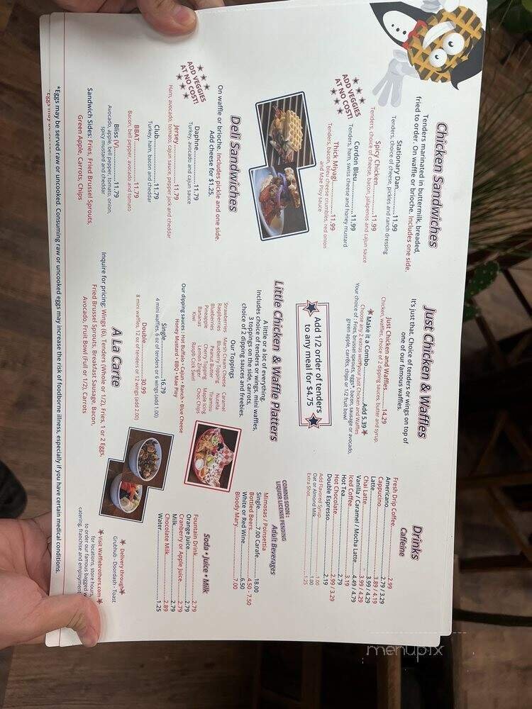 Menu page 1