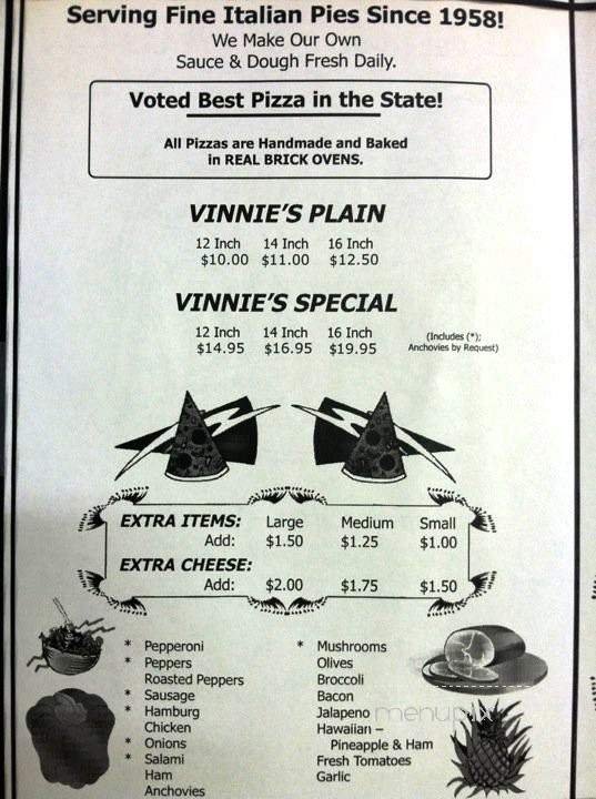 Menu page 2