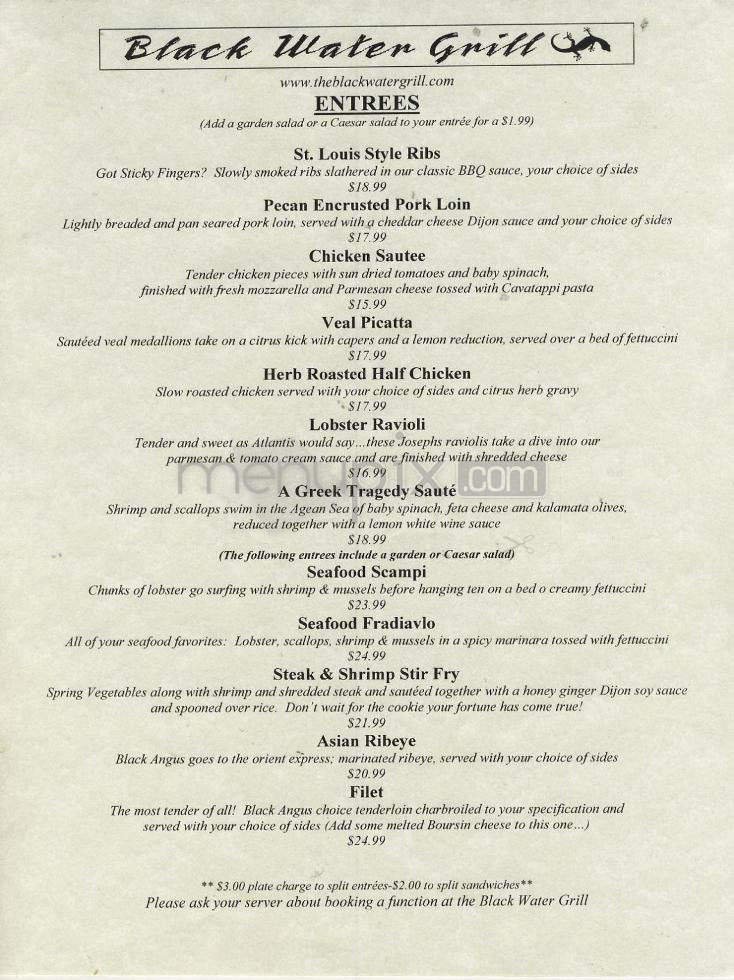 Menu page 2