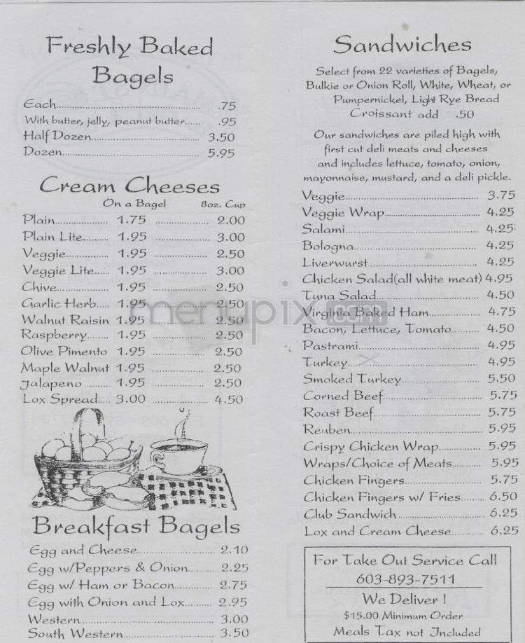 Menu page 2