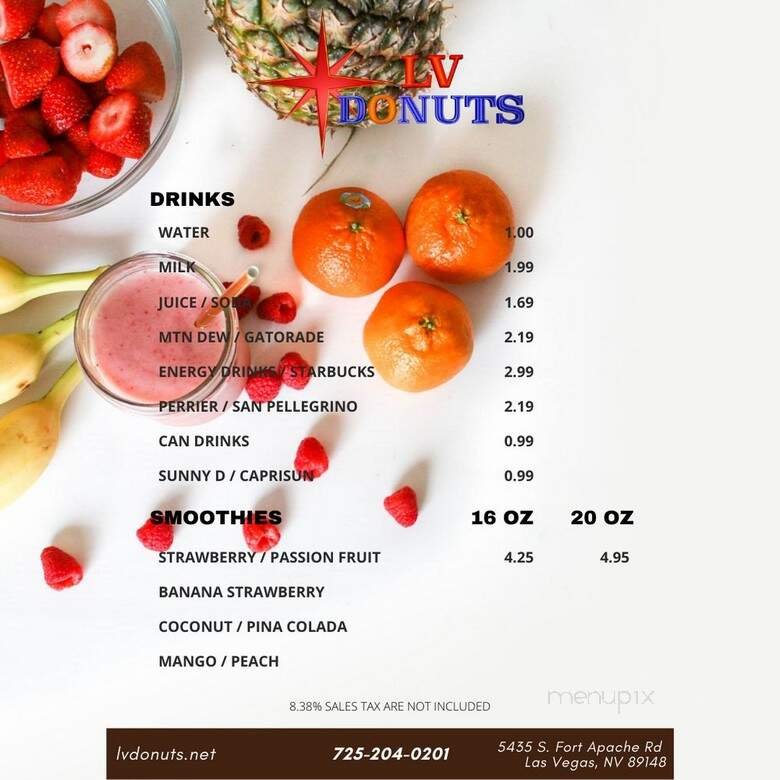 Menu page 2