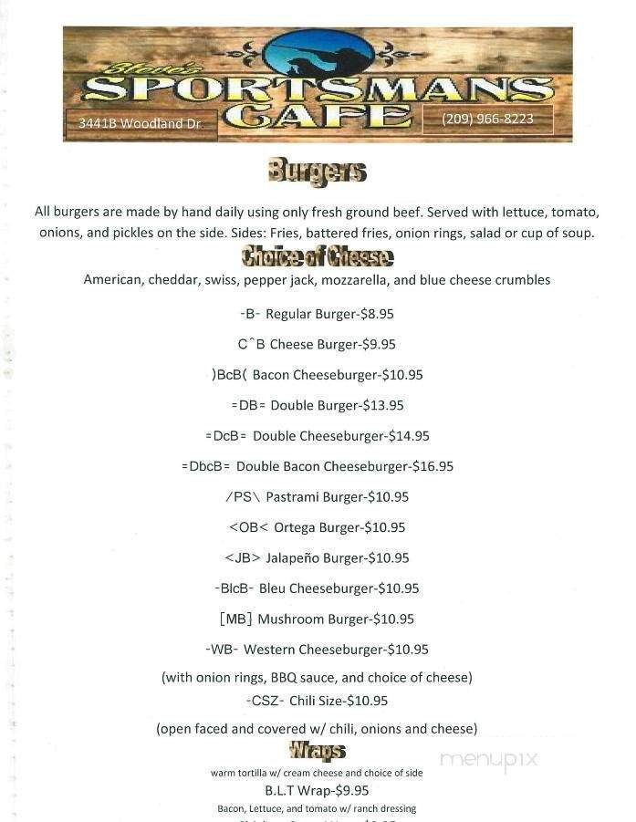 Menu page 2