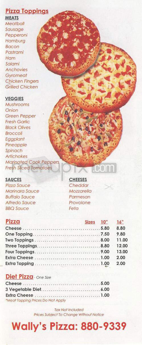 Menu page 2