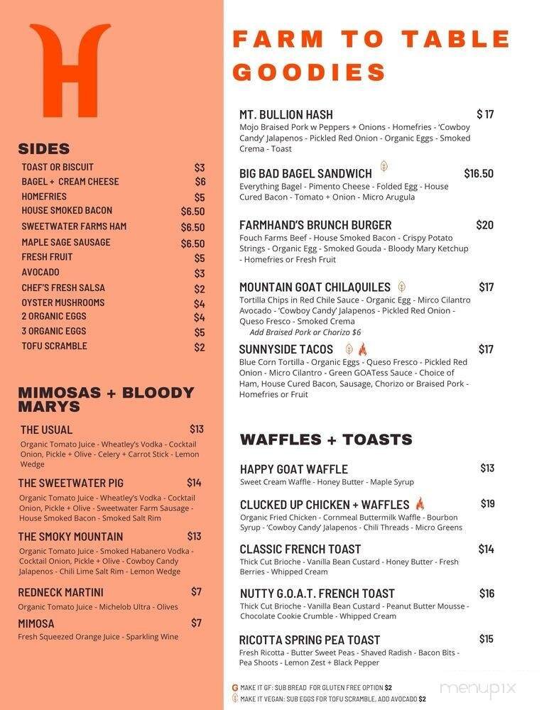 Menu page 3