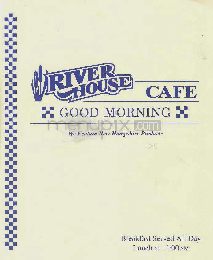Menu page 1