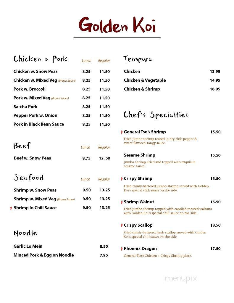 Menu page 2