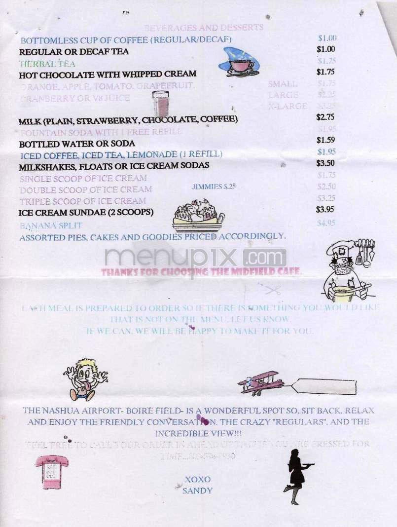 Menu page 2
