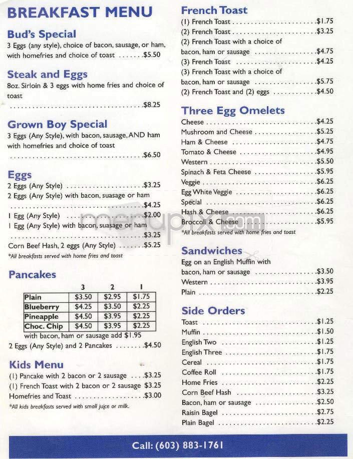 Menu page 2