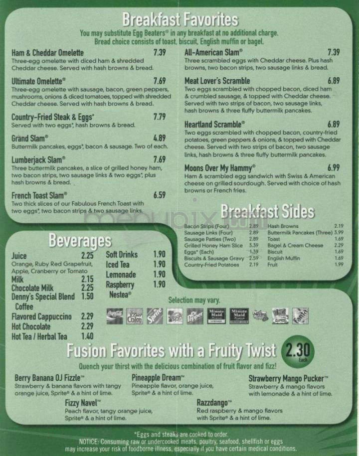 Menu page 2