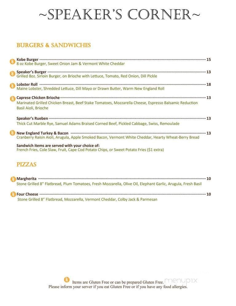 Menu page 2
