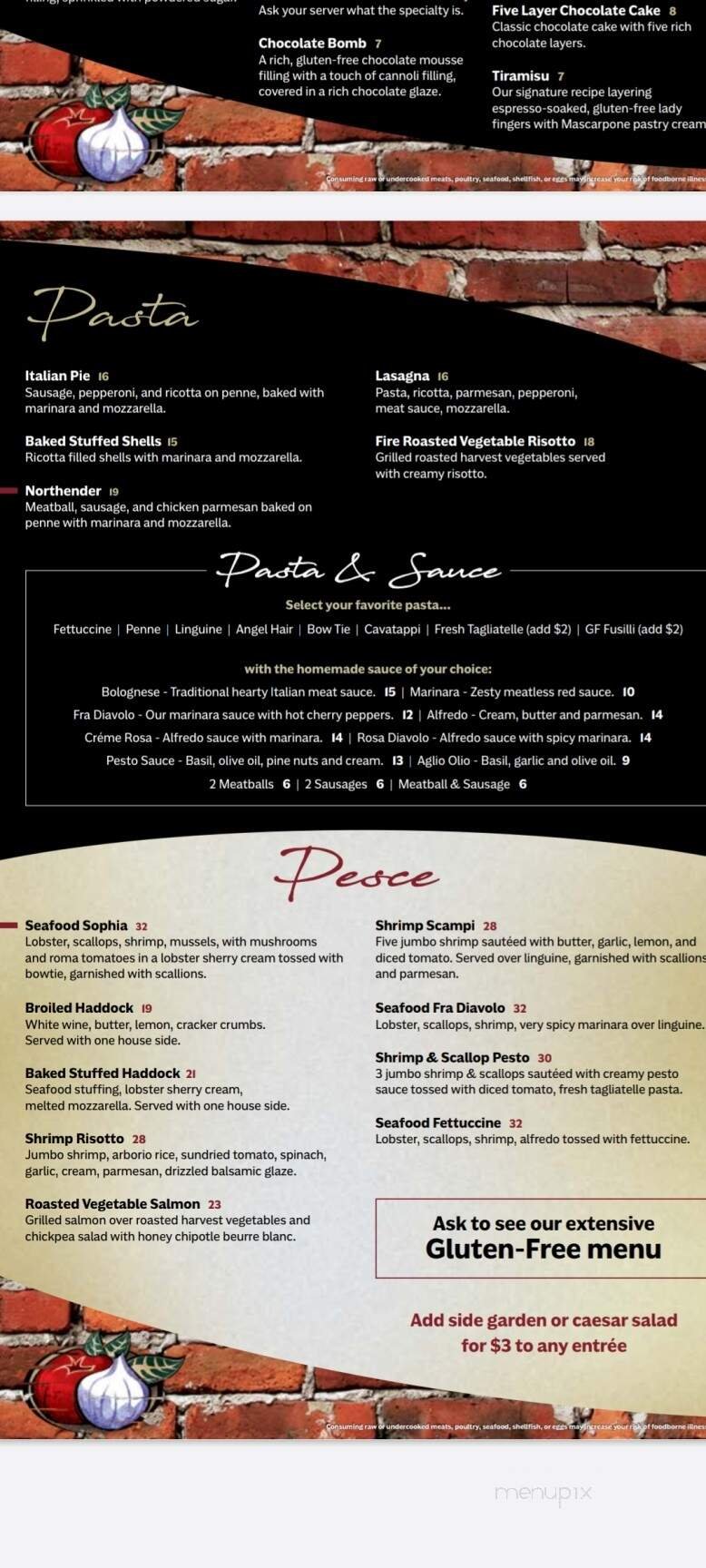 Menu page 2