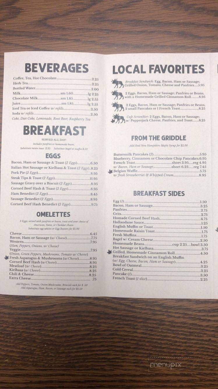 Menu page 2