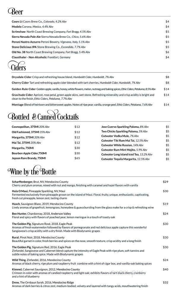 Menu page 2
