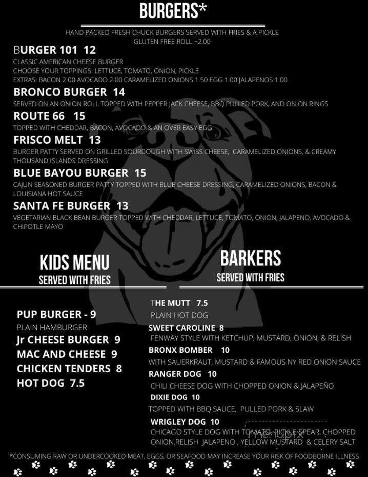 Menu page 2