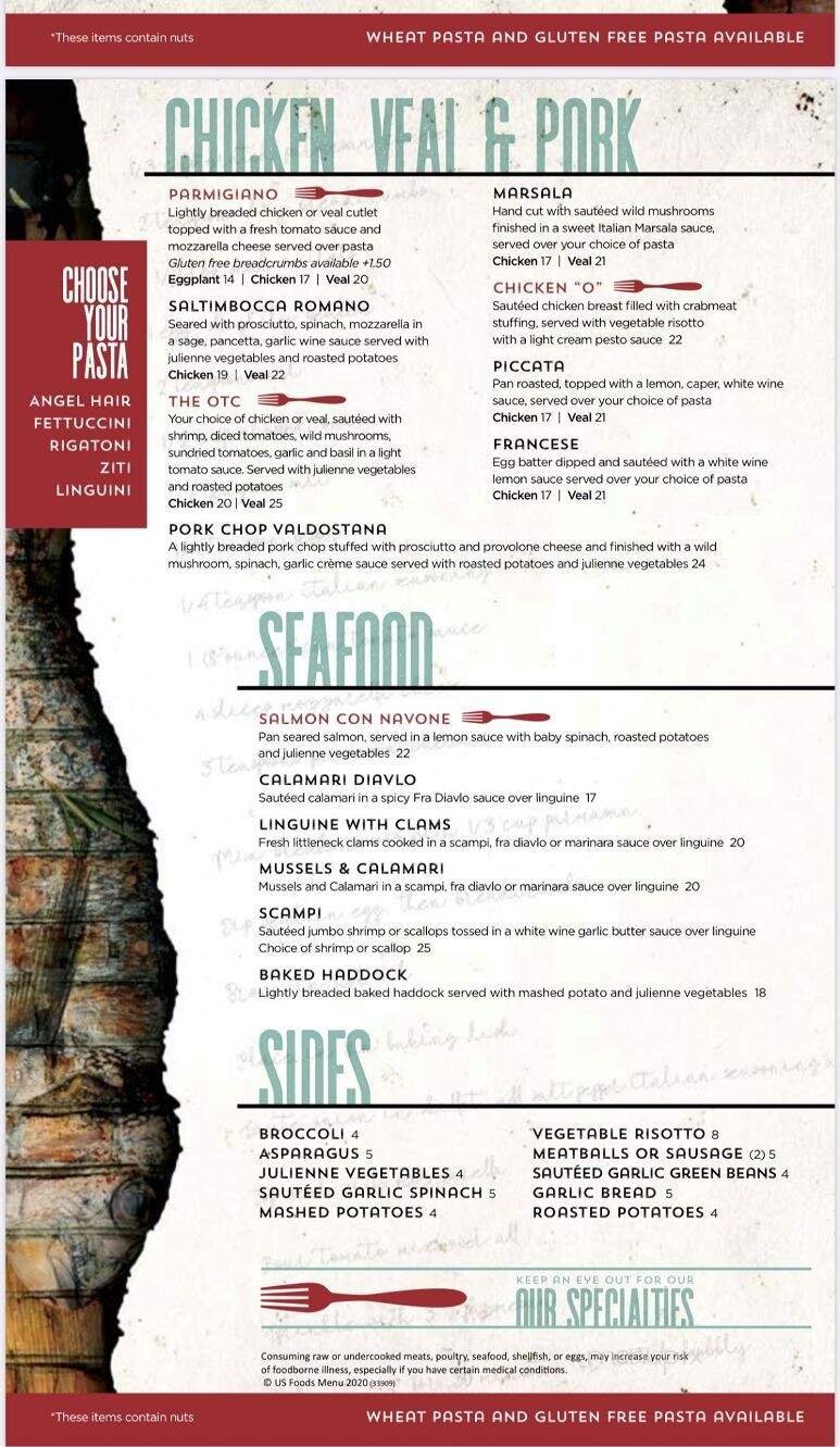 Menu page 1