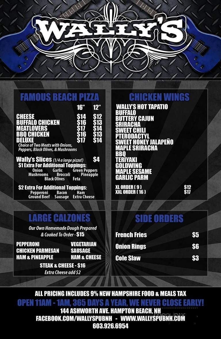 Menu page 2