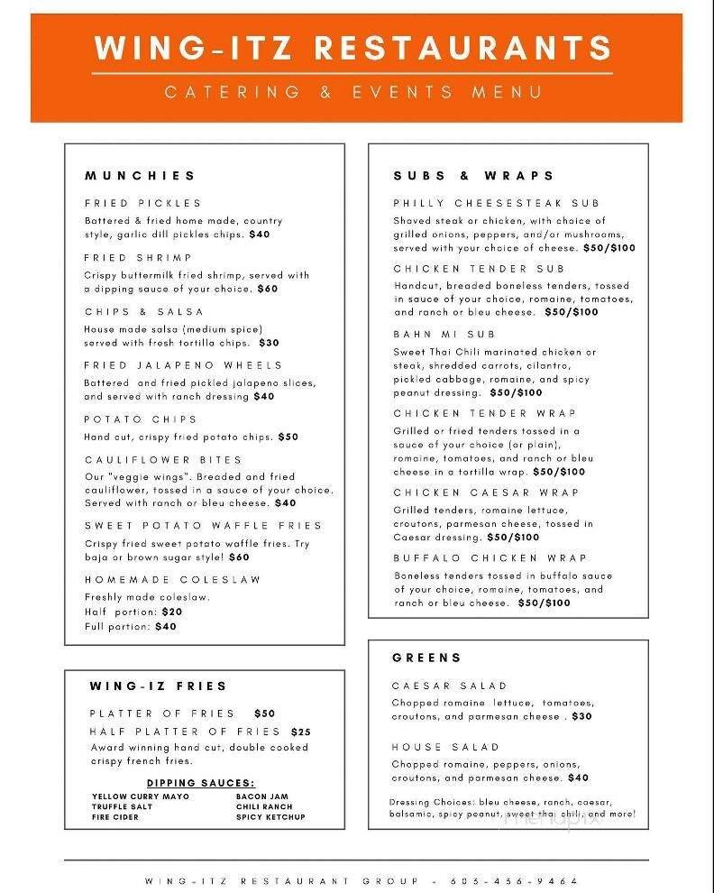Menu page 2