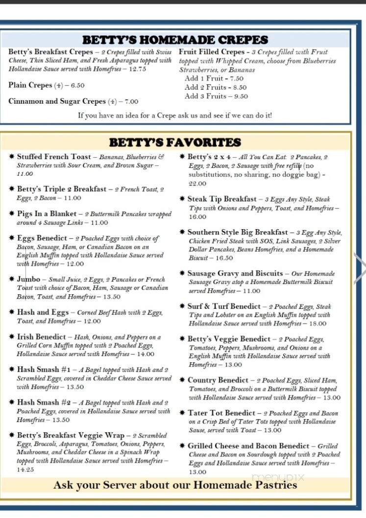 Menu page 1